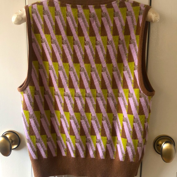 Maeve Vera jacquard sweater vest - Picture 6 of 10